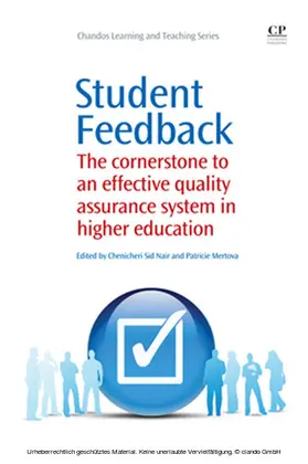Nair / Mertova |  Student Feedback | eBook | Sack Fachmedien