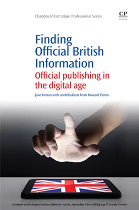 Inman / Picton | Finding official British Information | E-Book | www.sack.de