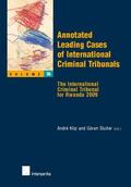 Klip / Sluiter |  Annotated Leading Cases of International Criminal Tribunals | Buch |  Sack Fachmedien