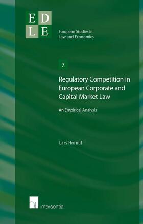 Hornuf | Regulatory Competition in European Corporate and Capital Market Law | Buch | 978-1-78068-046-0 | sack.de