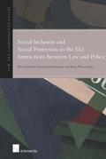 Cantillon / Verschueren / Ploscar |  Social Inclusion and Social Protection Interactions Between Law and Policy | Buch |  Sack Fachmedien