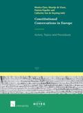 Claes / de Visser / Popelier |  Constitutional Conversations in Europe | Buch |  Sack Fachmedien