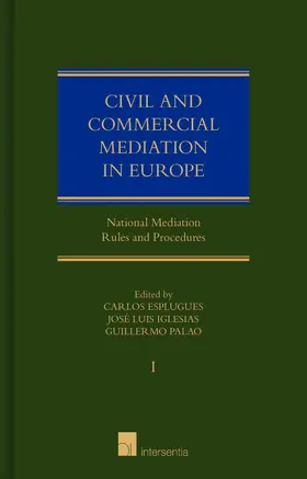 Esplugues Mota / Iglesias / Palao |  Civil and Commercial Mediation in Europe | Buch |  Sack Fachmedien