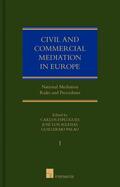 Esplugues Mota / Iglesias / Palao |  Civil and Commercial Mediation in Europe | Buch |  Sack Fachmedien