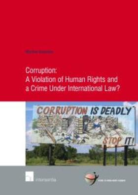 Boersma | Corruption: A Violation of Human Rights and a Crime Under International Law? | Buch | sack.de