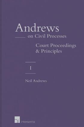 Andrews | Andrews on Civil Processes (vol.1&2) | Buch | 978-1-78068-129-0 | sack.de