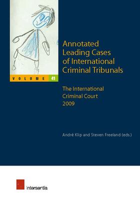 Klip / Freeland | Annotated Leading Cases of International Criminal Tribunals | Buch | 978-1-78068-138-2 | sack.de
