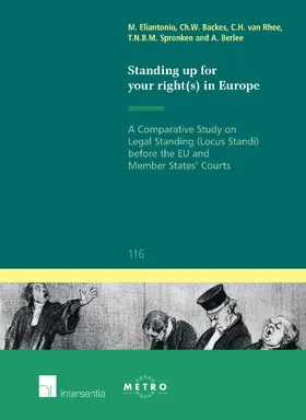 Eliantonio / Backes / van Rhee | Standing Up for Your Right(s) in Europe | Buch | 978-1-78068-156-6 | sack.de