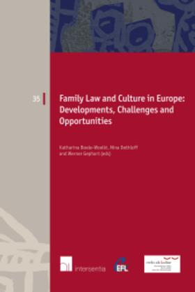 Gephart / Boele-Woelki / Dethloff | Family Law and Culture in Europe | Buch | 978-1-78068-159-7 | sack.de