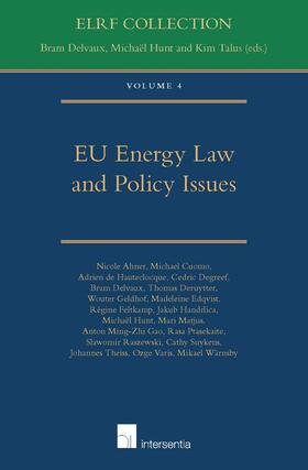Delvaux / Hunt / Talus | EU Energy Law and Policy Issues | Buch | 978-1-78068-187-0 | sack.de