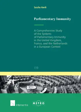 Hardt |  Parliamentary Immunity | Buch |  Sack Fachmedien