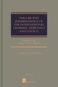 Tochilovsky |  Law and Jurisprudence of the International Criminal Tribunals and Courts | Buch |  Sack Fachmedien
