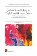 Brenncke |  Judicial Law-Making in English and German Courts | Buch |  Sack Fachmedien