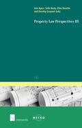 Apers / Bouly / Dewitte |  Property Law Perspectives III | Buch |  Sack Fachmedien