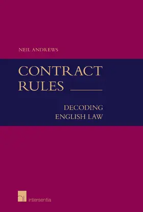 Andrews | Contract Rules | Buch | 978-1-78068-442-0 | sack.de