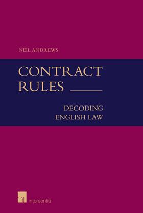 Andrews | Contract Rules | Buch | sack.de