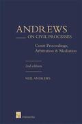 Andrews |  Andrews on Civil Processes (2nd edition) | Buch |  Sack Fachmedien