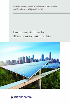  Environmental Law for Transitions to Sustainability | Buch |  Sack Fachmedien