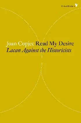 Copjec |  Read My Desire | eBook | Sack Fachmedien