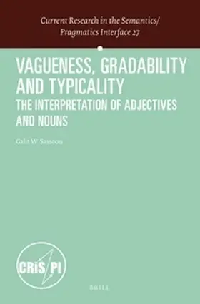 Sassoon |  Vagueness, Gradability and Typicality | Buch |  Sack Fachmedien