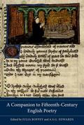 Boffey / Edwards |  A Companion to Fifteenth-Century English Poetry | eBook | Sack Fachmedien