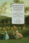 Hindle / Shepard / Walter |  Remaking English Society | eBook | Sack Fachmedien