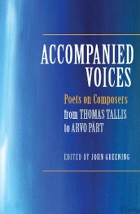 Greening | Accompanied Voices | E-Book | www.sack.de