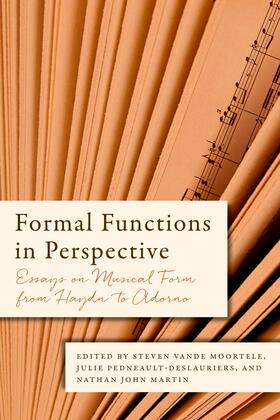 Vande Moortele / Pedneault-Deslauriers / Martin | Formal Functions in Perspective | E-Book | sack.de