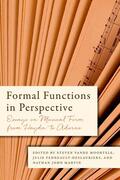 Vande Moortele / Pedneault-Deslauriers / Martin |  Formal Functions in Perspective | eBook | Sack Fachmedien