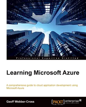 Webber Cross |  Learning Microsoft Azure | eBook | Sack Fachmedien