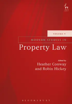Conway / Hickey |  Modern Studies in Property Law | Buch |  Sack Fachmedien