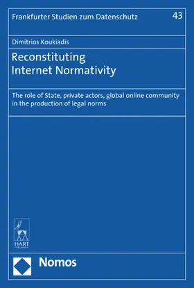 Koukiadis |  Reconstituting Internet Normativity | Buch |  Sack Fachmedien