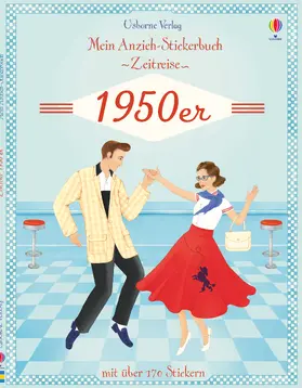 Cullis |  Mein Anzieh-Stickerbuch Zeitreise: 1950er | Buch |  Sack Fachmedien