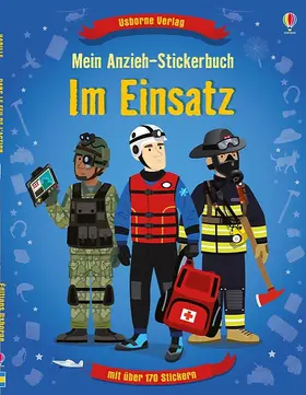 Gillespie |  Mein Anzieh-Stickerbuch: Im Einsatz | Buch |  Sack Fachmedien