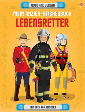 Baer |  Mein Anzieh-Stickerbuch: Lebensretter | Buch |  Sack Fachmedien