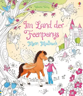 Sims / Davidson |  Im Land der Feenponys: Mein Malbuch | Buch |  Sack Fachmedien