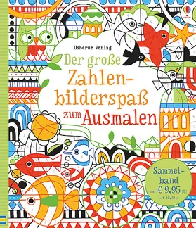 Watt |  Der große Zahlenbilderspaß zum Ausmalen | Buch |  Sack Fachmedien
