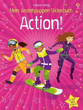 Watt |  Mein Anziehpuppen-Stickerbuch: Action! | Buch |  Sack Fachmedien