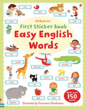 Brooks |  First Sticker Book: Easy English Words | Buch |  Sack Fachmedien