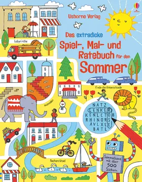 Bowman / Gilpin / Maclaine |  Das extradicke Spiel-, Mal- und Ratebuch für den Sommer | Buch |  Sack Fachmedien