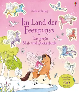 Sims / Davidson |  Im Land der Feenponys: Das große Mal- und Stickerbuch | Buch |  Sack Fachmedien