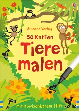 Watt |  50 Karten: Tiere malen | Sonstiges |  Sack Fachmedien