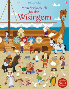 Watt |  Mein Stickerbuch: Bei den Wikingern | Buch |  Sack Fachmedien