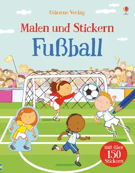Taplin |  Malen und Stickern: Fußball | Buch |  Sack Fachmedien