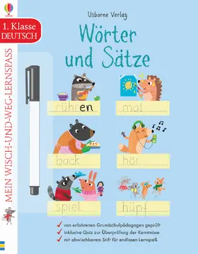 Greenwell |  Mein Wisch-und-weg-Lernspaß: Wörter und Sätze | Buch |  Sack Fachmedien