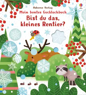 Taplin |  Mein buntes Gucklochbuch: Bist du das, kleines Rentier? | Buch |  Sack Fachmedien