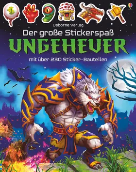 Tudhope |  Der große Stickerspaß: Ungeheuer | Buch |  Sack Fachmedien
