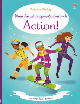 Watt |  Mein Anziehpuppen-Stickerbuch: Action! | Buch |  Sack Fachmedien