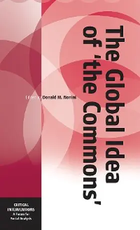 Nonini |  Global Idea of 'The Commons' | eBook | Sack Fachmedien