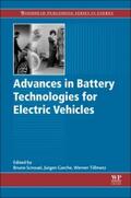 Scrosati / Garche / Tillmetz |  Advances in Battery Technologies for Electric Vehicles | Buch |  Sack Fachmedien